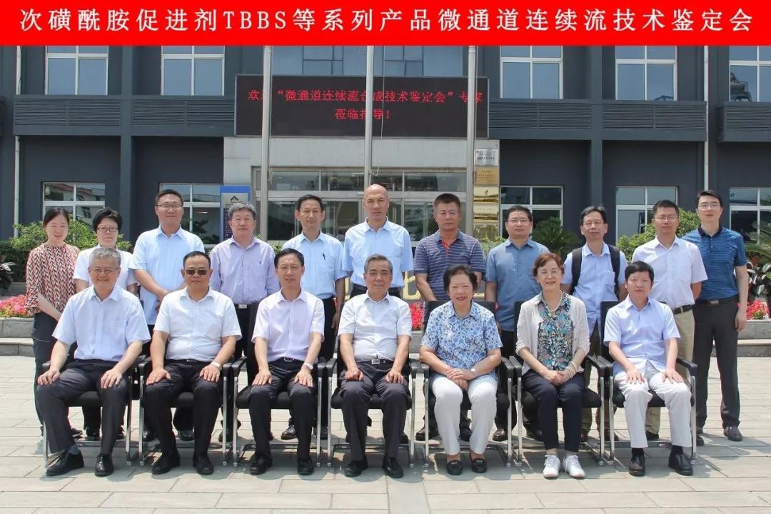 次磺酰胺促進(jìn)劑TBBS等系列產(chǎn)品微通道連續流技術(shù)達國際先進(jìn)水平